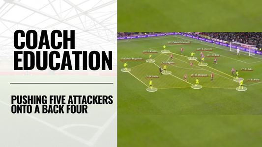 Pushing Five Attackers onto a Back Four