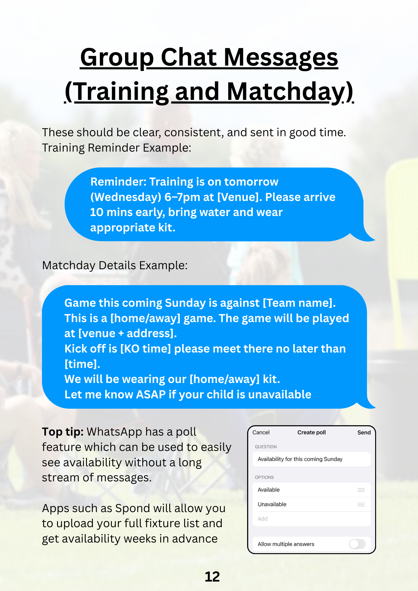 Football Coaching Communication Guide