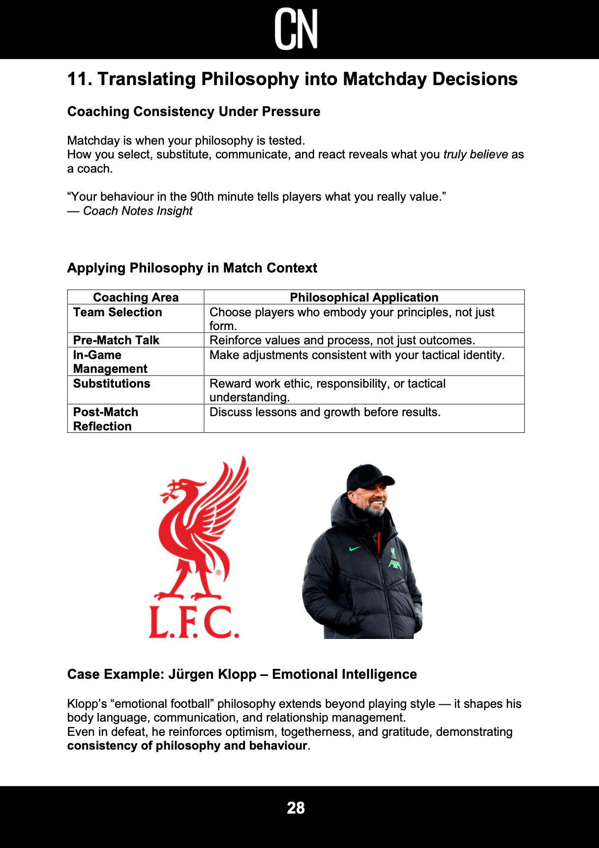 Developing a Coaching Philosophy Workbook